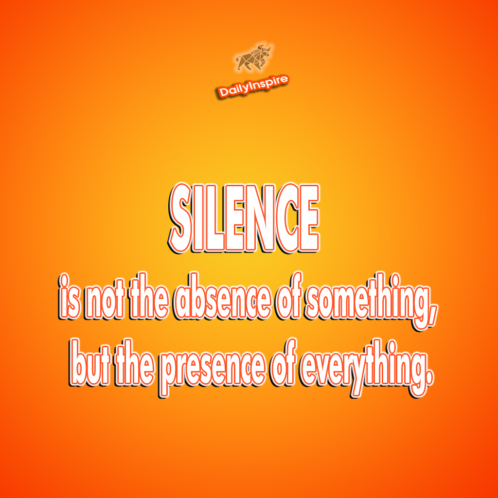 Stille DailyInspire.de